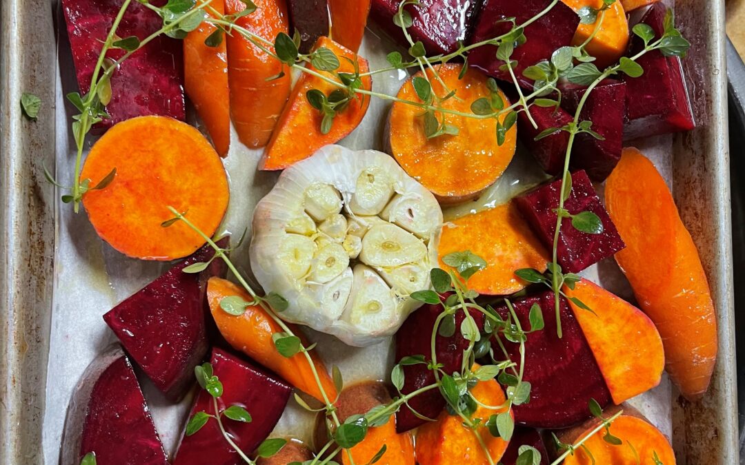 Roasted Veggies in a Sheet Pan