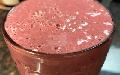 Homemade Fruit Smoothie